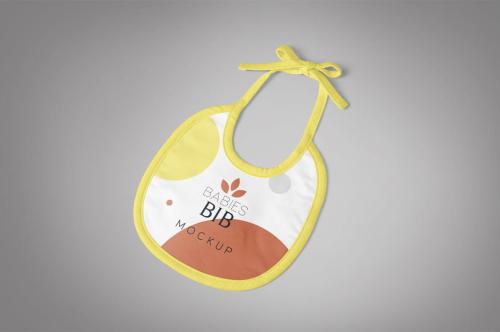 Baby Bib Mockup