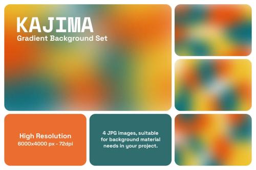 Kajima Gradient Background Set