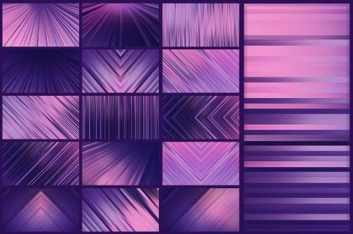 Abstract Striped purple & pink Backgrounds