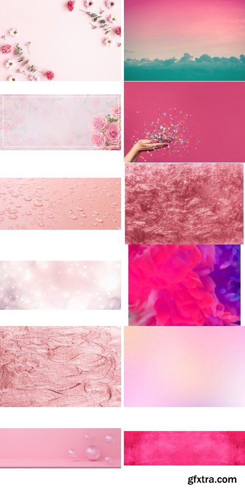 Amazing Photos, Pink Background 100xJPEG