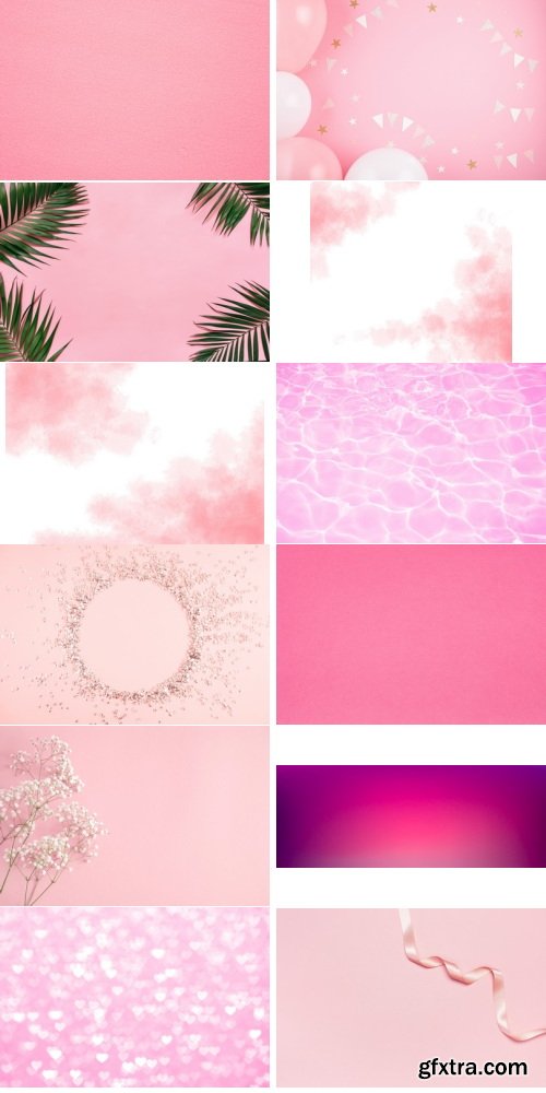 Amazing Photos, Pink Background 100xJPEG