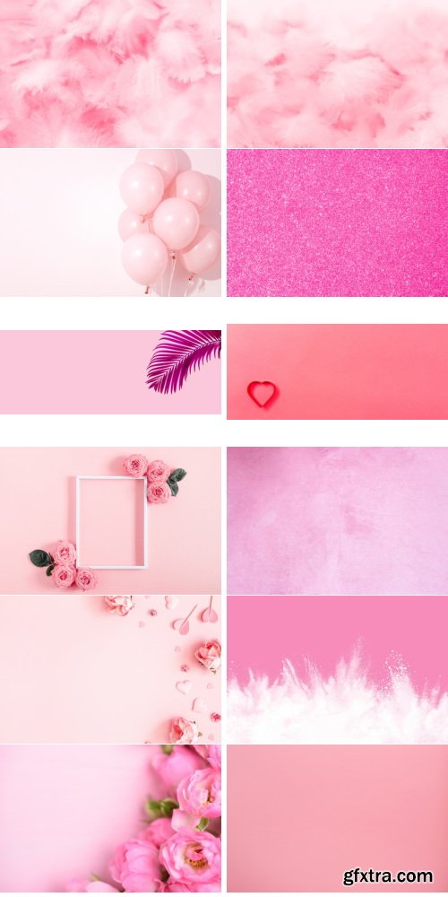 Amazing Photos, Pink Background 100xJPEG