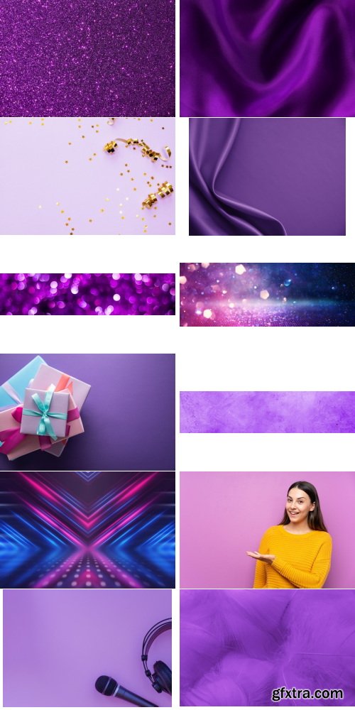 Amazing Photos, Purple Background 100xJPEG