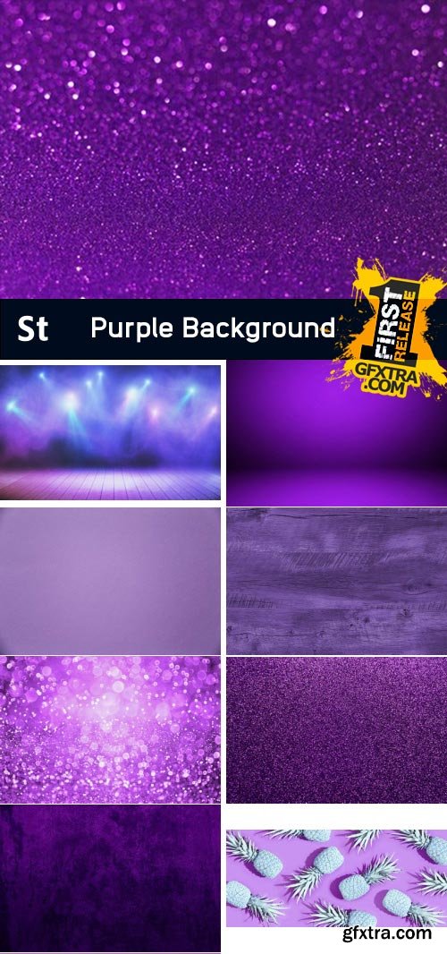 Amazing Photos, Purple Background 100xJPEG