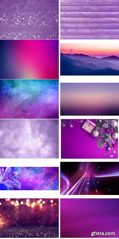 Amazing Photos, Purple Background 100xJPEG