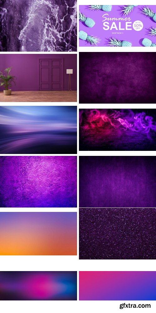 Amazing Photos, Purple Background 100xJPEG