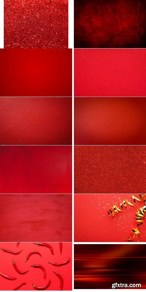 Amazing Photos, Red Background 100xJPEG