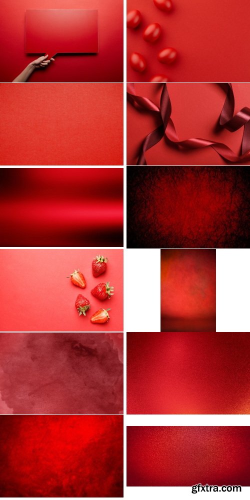 Amazing Photos, Red Background 100xJPEG