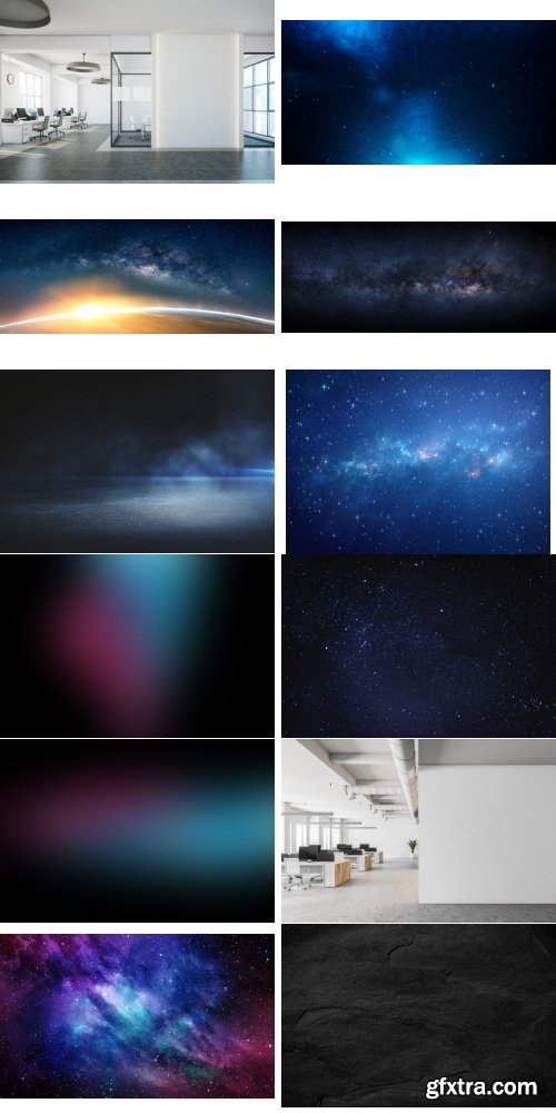 Amazing Photos, Space Background 100xJPEG