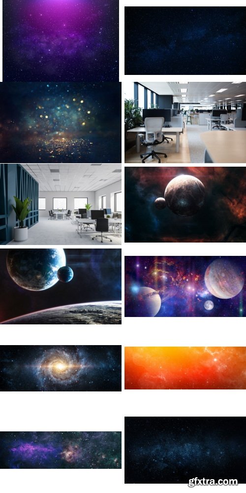 Amazing Photos, Space Background 100xJPEG