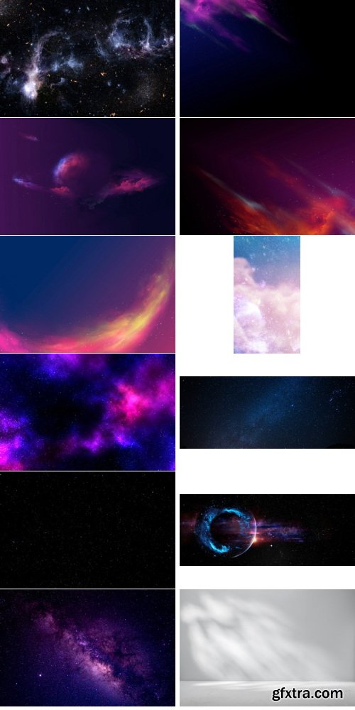 Amazing Photos, Space Background 100xJPEG