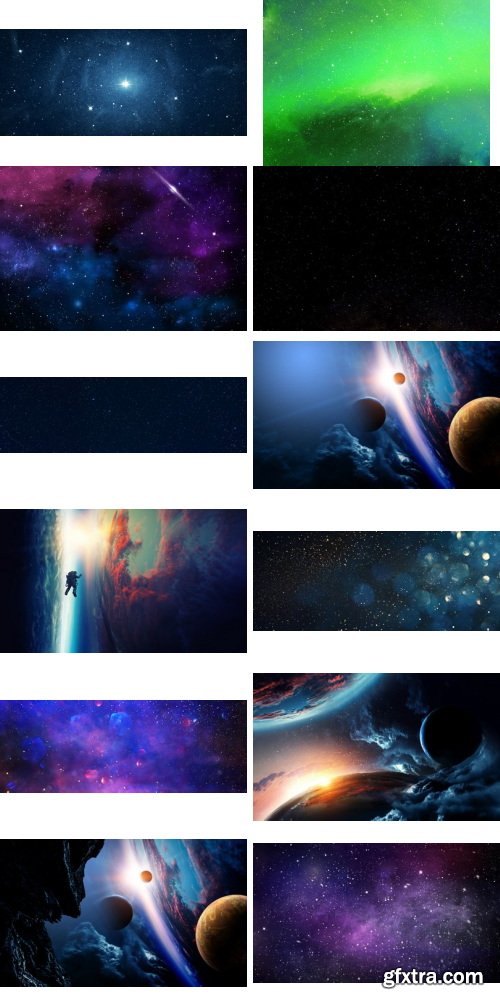 Amazing Photos, Space Background 100xJPEG