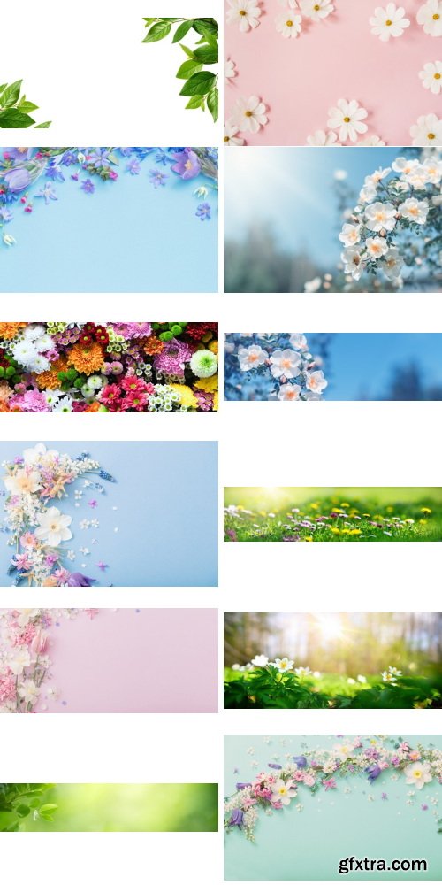 Amazing Photos, Spring Background 100xJPEG