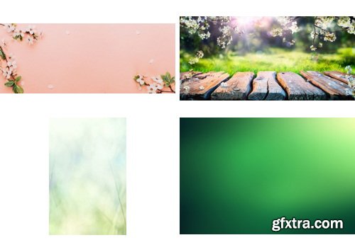 Amazing Photos, Spring Background 100xJPEG