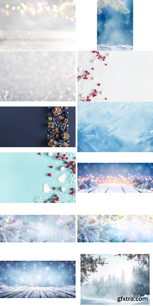 Amazing Photos, Winter Background 100xJPEG