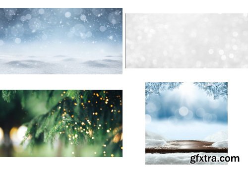 Amazing Photos, Winter Background 100xJPEG