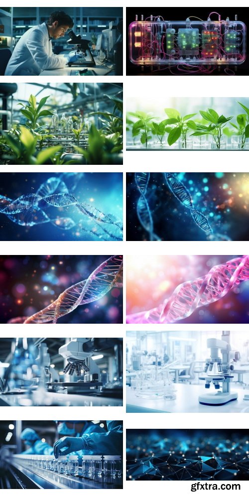 Amazing Photos, Biotechnology 100xJPEG