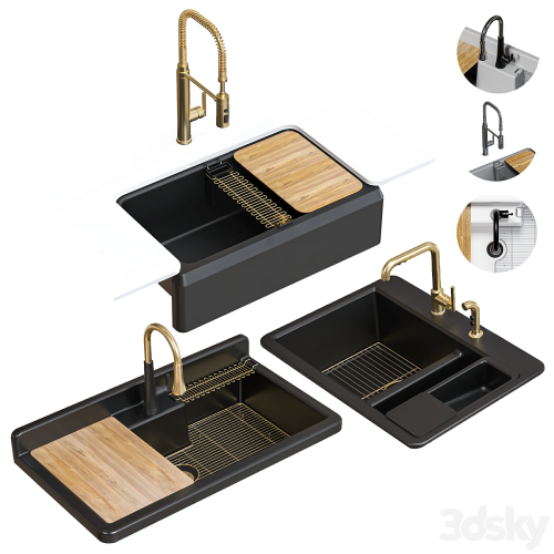 kohler sink set