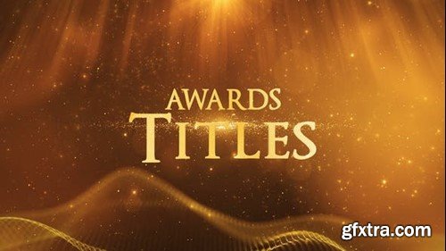 Videohive Awards Titles 52527668