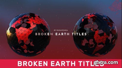 Videohive Broken Earth Titles 52517102