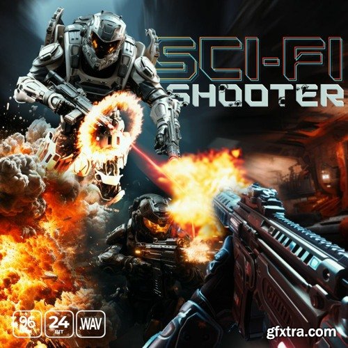 Epic Stock Media Scifi Shooter Game