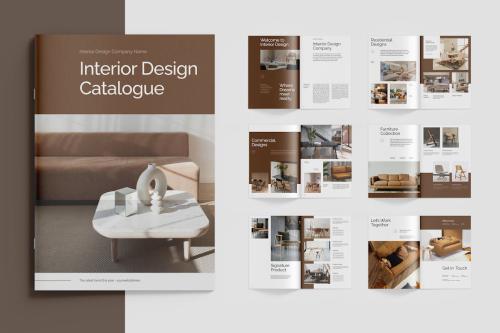 Interior Design Product Catalog Template