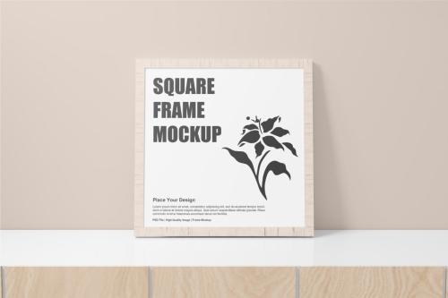 Square Frames Mockups