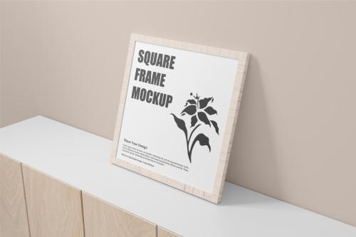 Square Frames Mockups