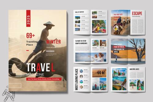 Travel Magazine Template