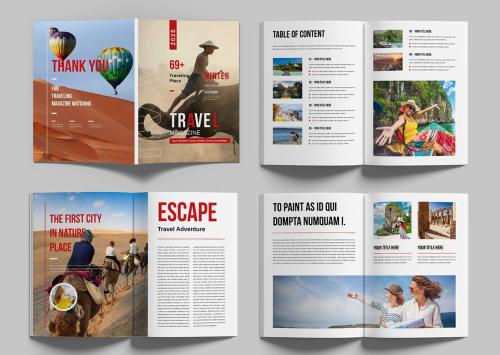 Travel Magazine Template