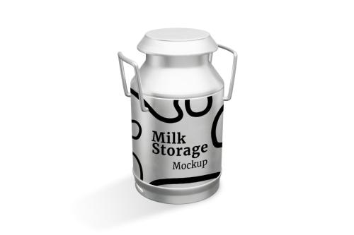 Milk Storage Mockup