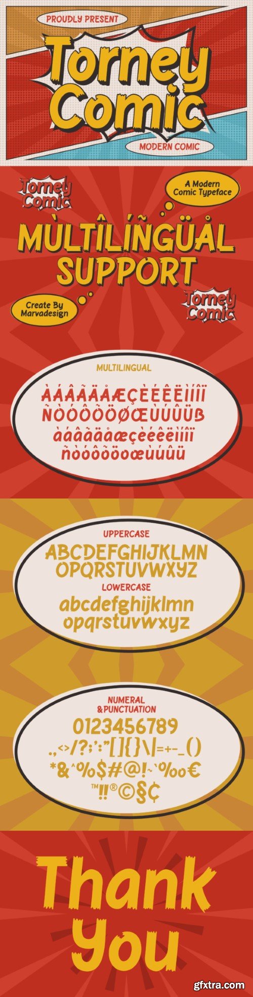 Torney Comic Font