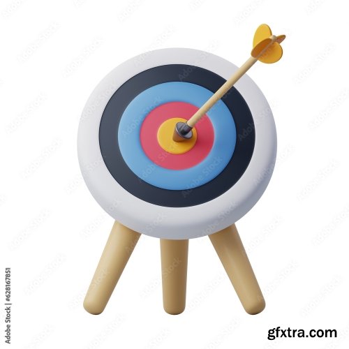 Arrows Are Hitting The Target 6xPNG