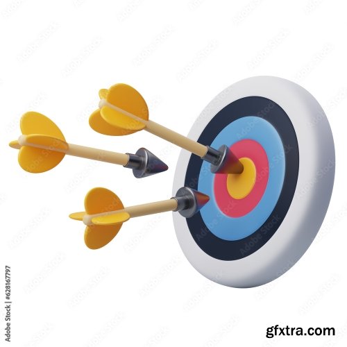 Arrows Are Hitting The Target 6xPNG