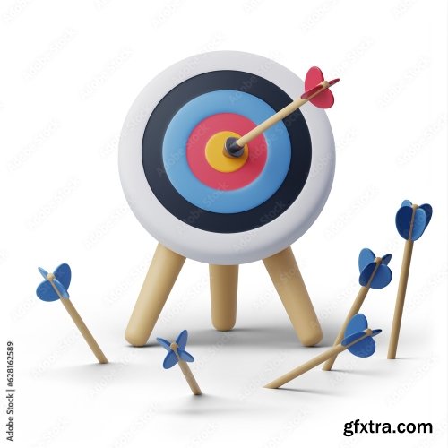 Arrows Are Hitting The Target 6xPNG