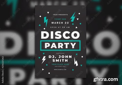 Music Dj And Nightclub Flyer 11 10xPSD