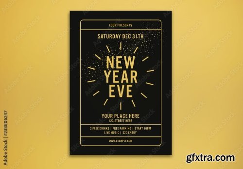 Music Dj And Nightclub Flyer 11 10xPSD