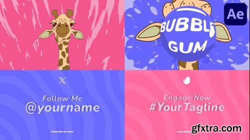 Videohive Bubble Gum Logo Reveal for After Effects 52529023