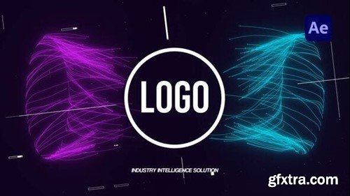 Videohive Big Data Glitch Logo Reveal 52535985