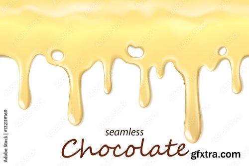 Seamless Dripping Chocolate 6xAI