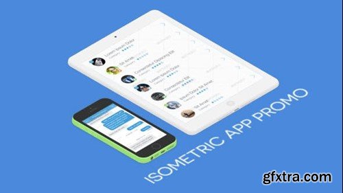 Videohive Flat Isometric App Promo 7513370