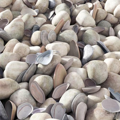 Pebble sea / Sea pebbles