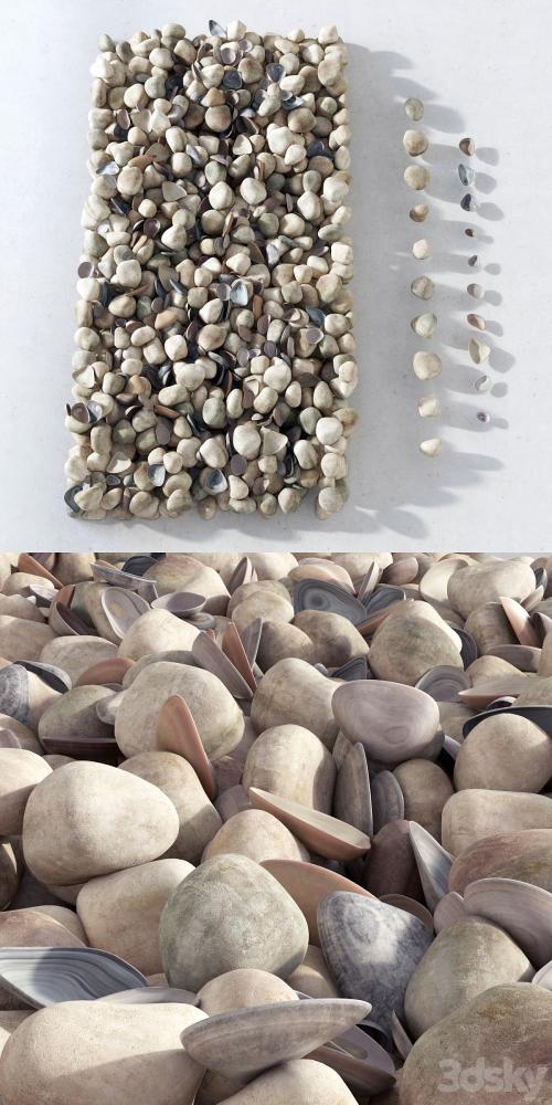 Pebble sea / Sea pebbles