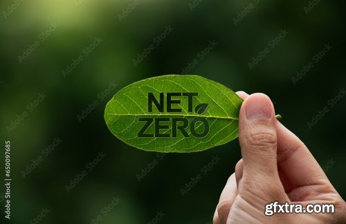 Carbon Neutral And Net Zero 6xJPEG