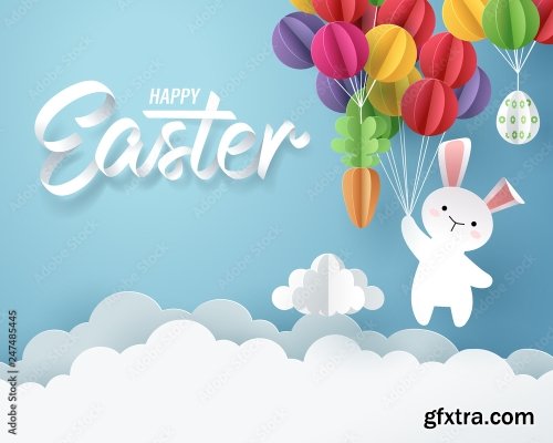 Happy Easter Celebration Concept 6xAI