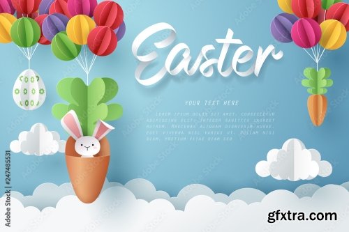 Happy Easter Celebration Concept 6xAI