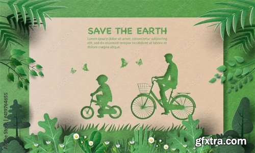 Save The Planet And Energy Concept 6xAI