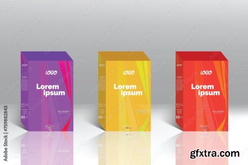 Box Packaging Template And Label Design 20xAI