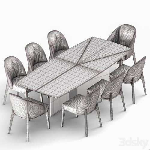 Dining Set Epsilon Arketipo