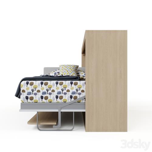 Guter Mobel - Transformer bed wardrobe with Standart table